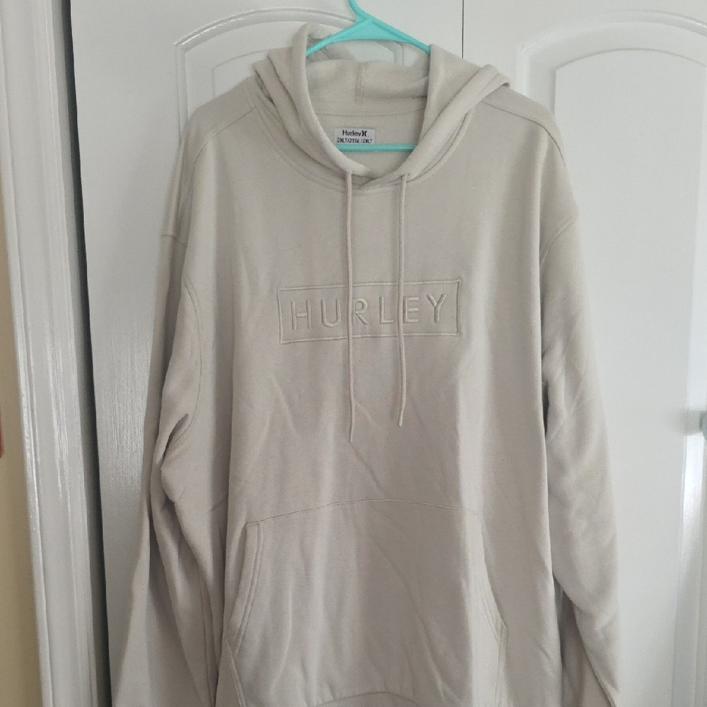 Hurley Men's Beige Hoodie